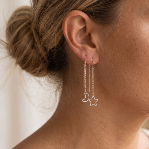 Celestial Threader Earrings