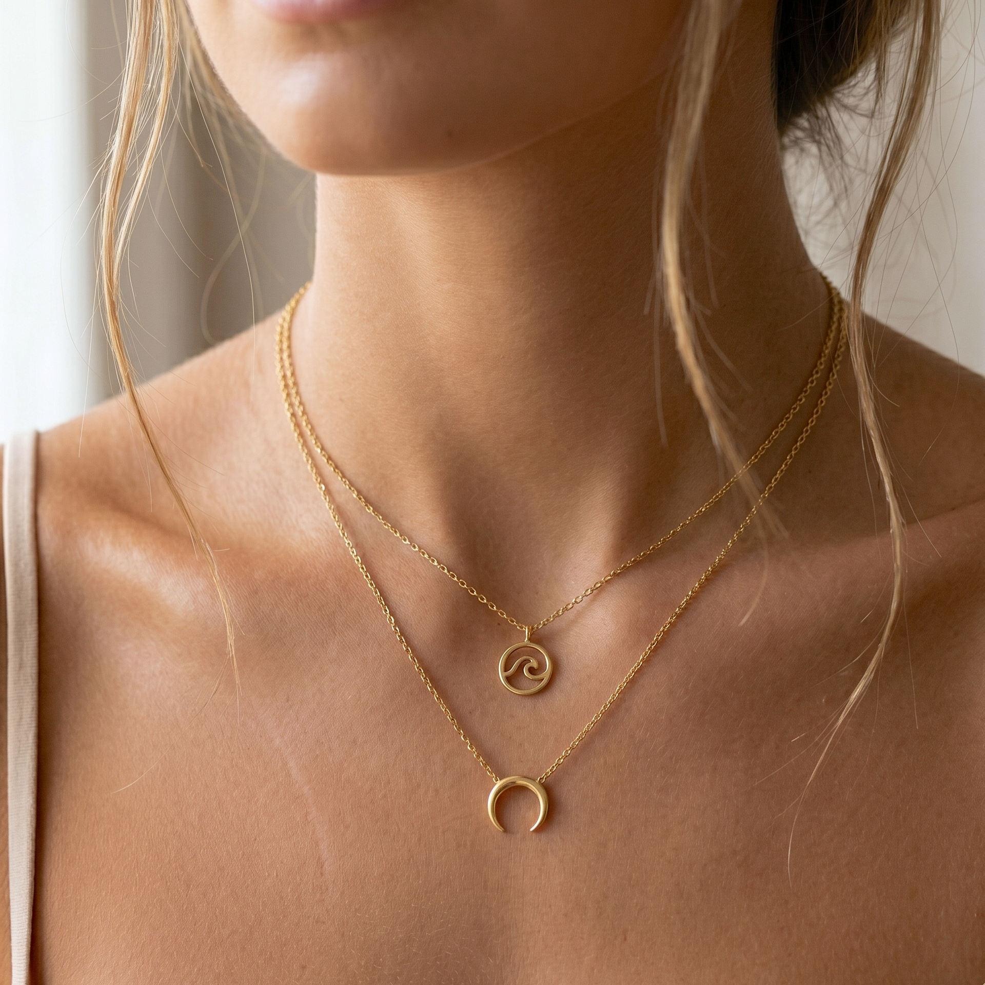 Minimale Halbmondkette