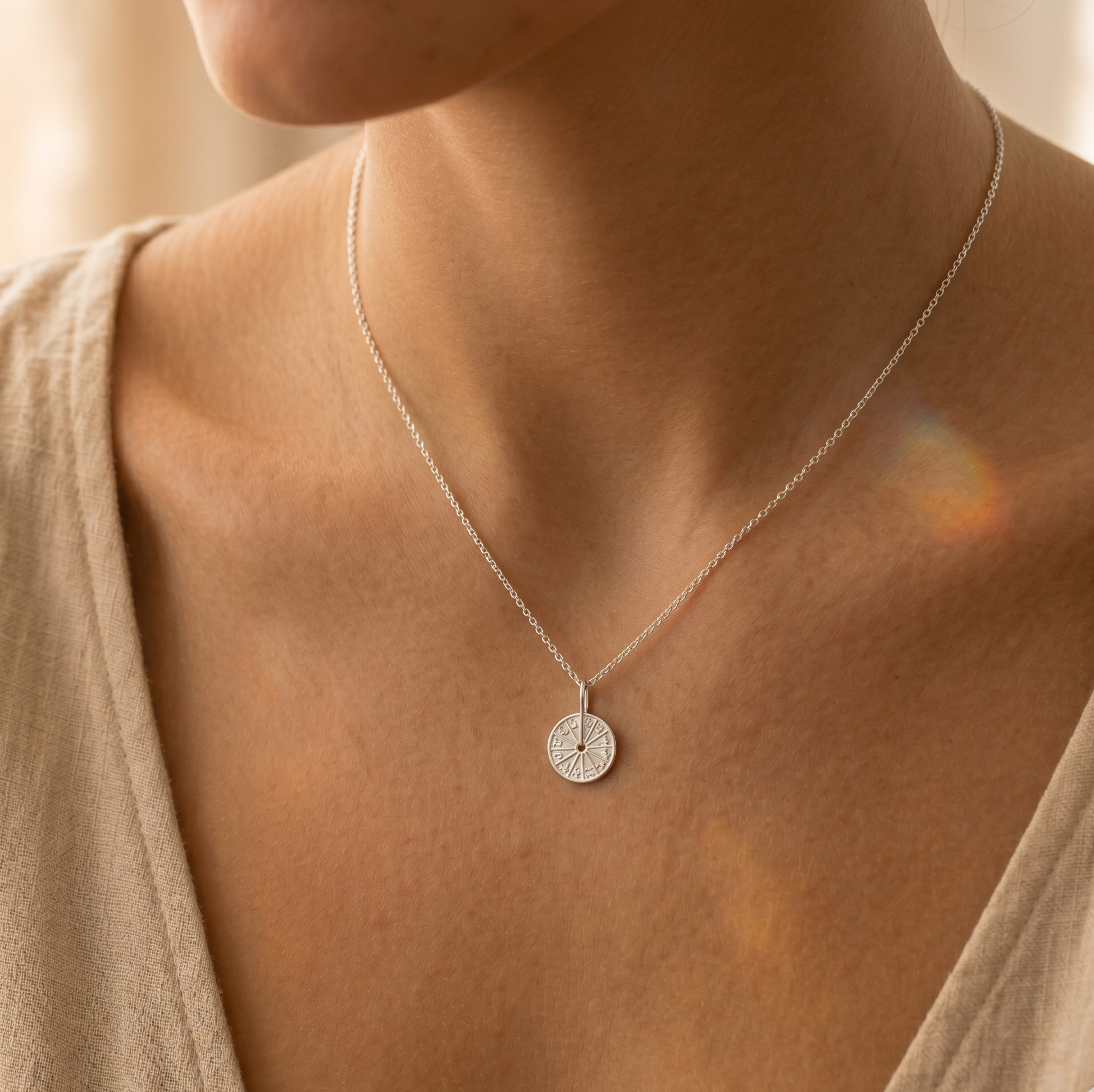 Amulet Wiel Hanger Ketting