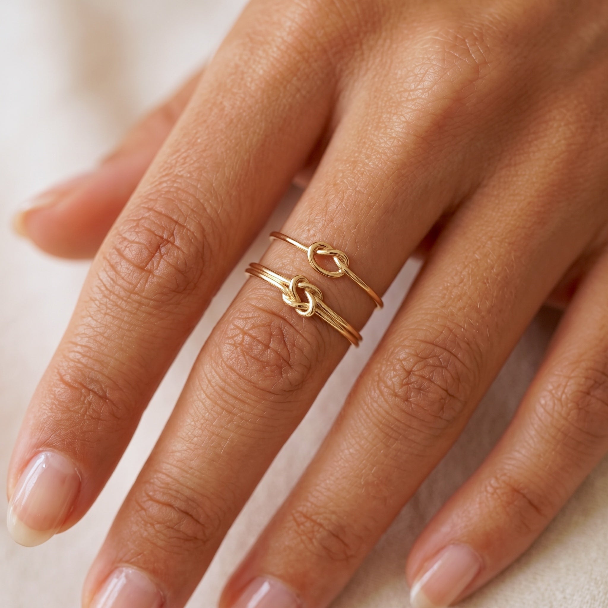 Love Knot Ring Gold – J&CO Jewellery