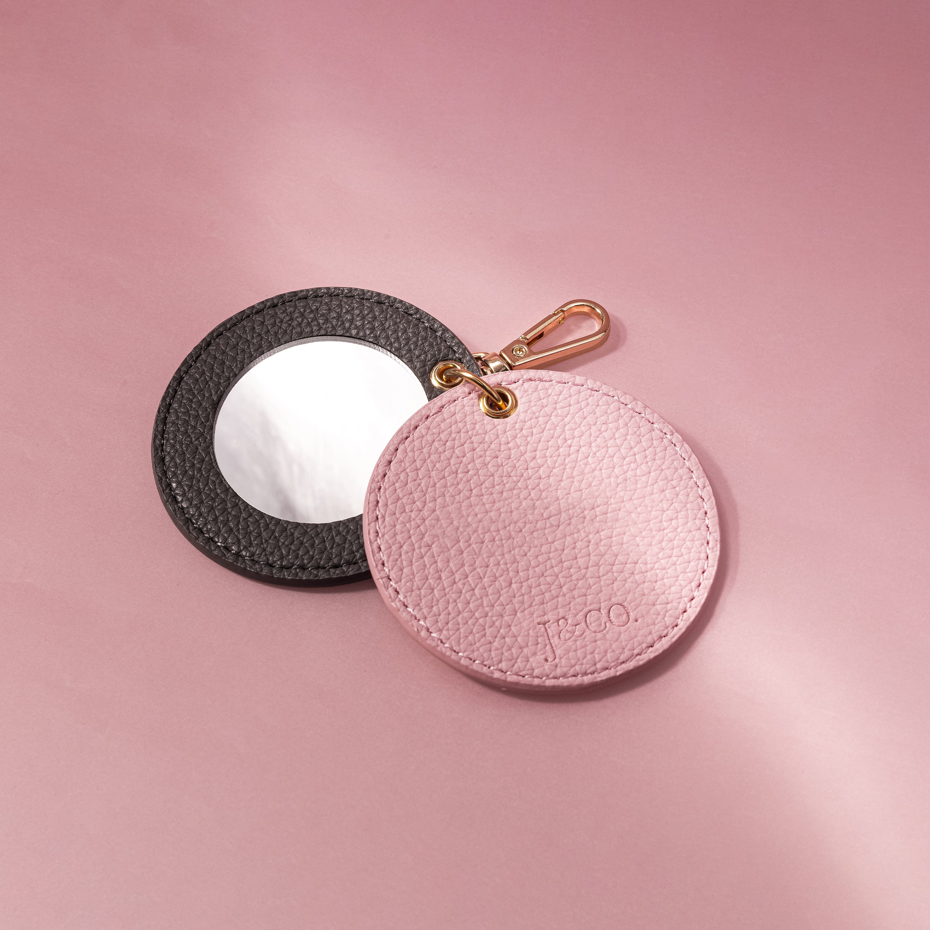 MIMCO】Lune Compact Mirror/コンパクトミラー/レザー MIMCO