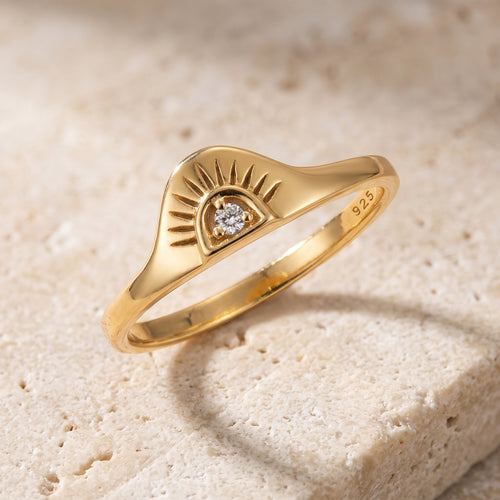 Anello Sunrise in oro