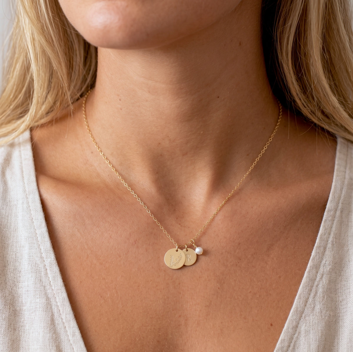 Collana floreale personalizzata