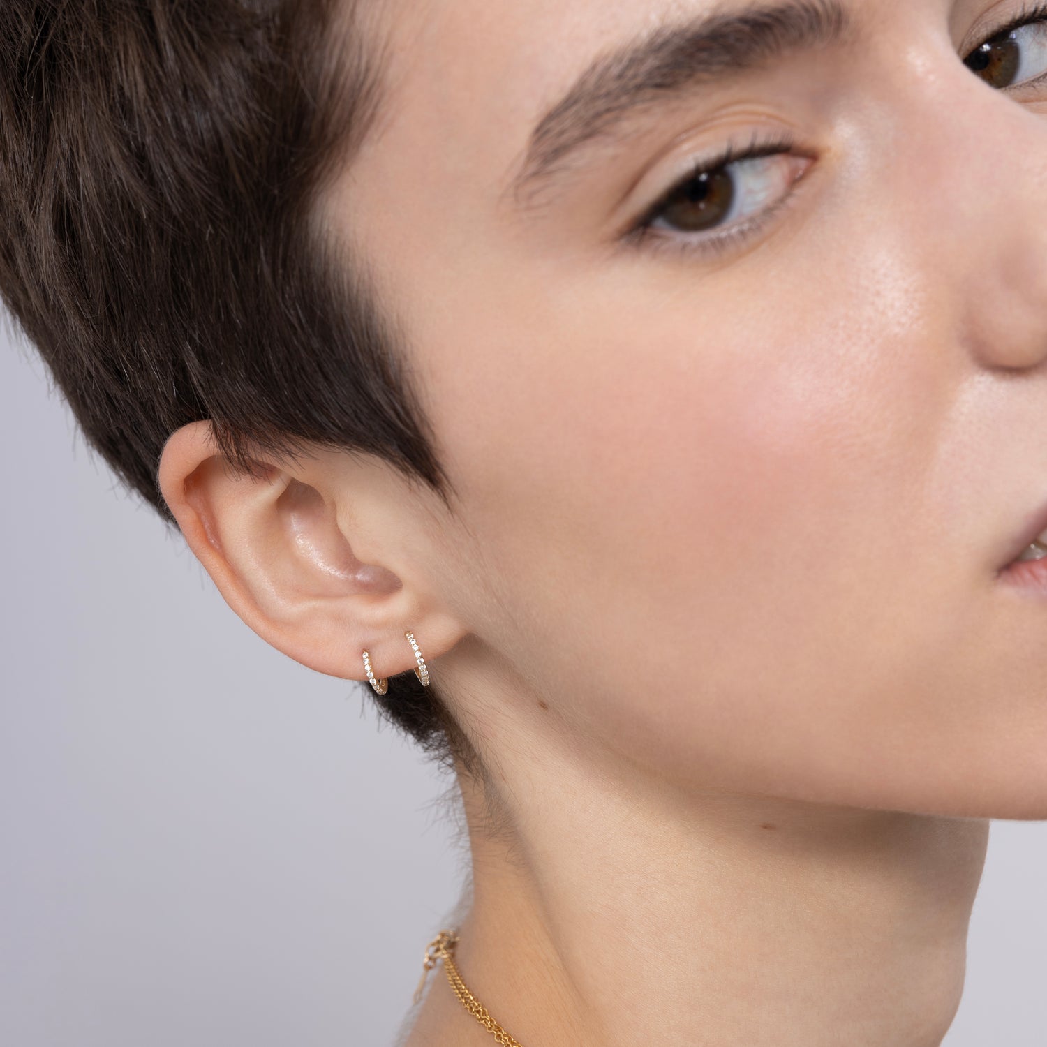 [Test 360&5] Baby Hoop Earrings (New Gallery)