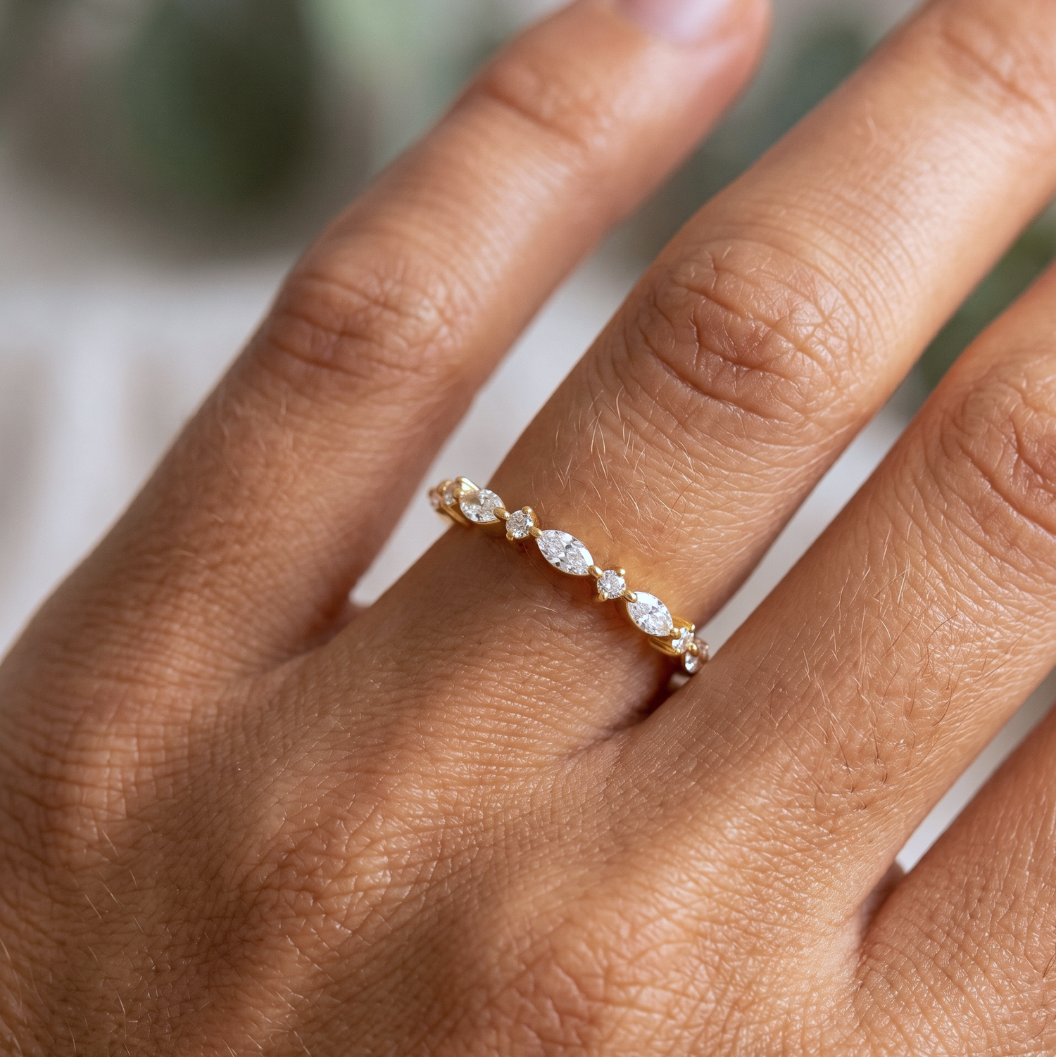 Klynge Marquise Gullring