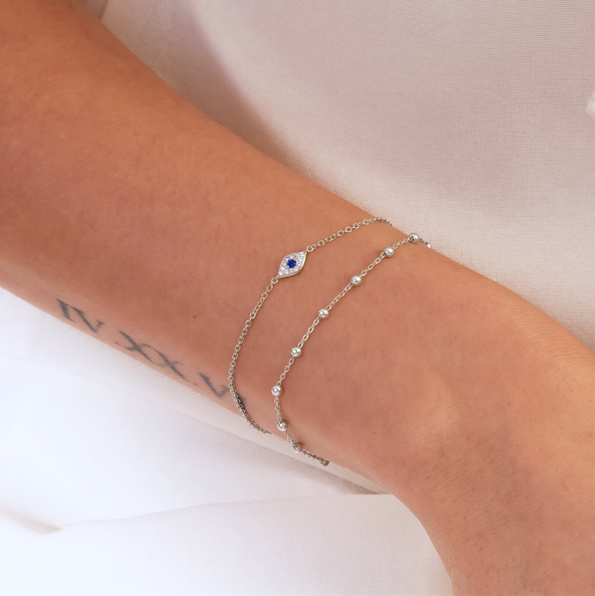 Sparkle Evil Eye Bracelet