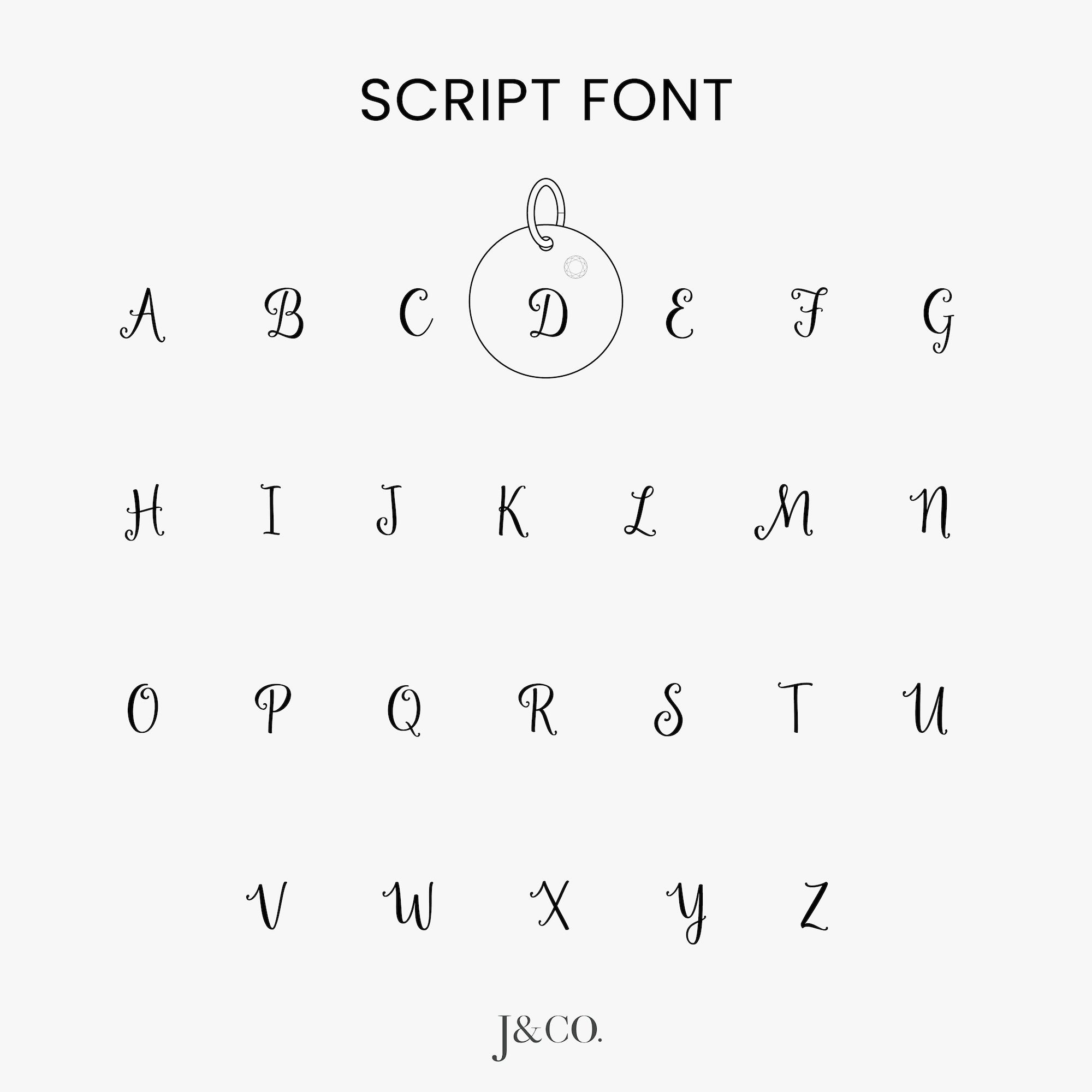 Personalized Initial Necklace with Set Birthstone