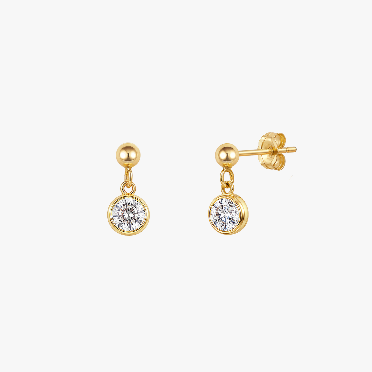 Sparkly Ball Stud Earrings