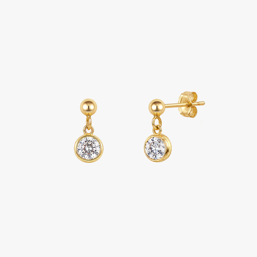 Sparkly Ball Stud Earrings
