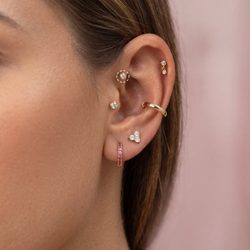 Sparkle Gem Tragus Labret