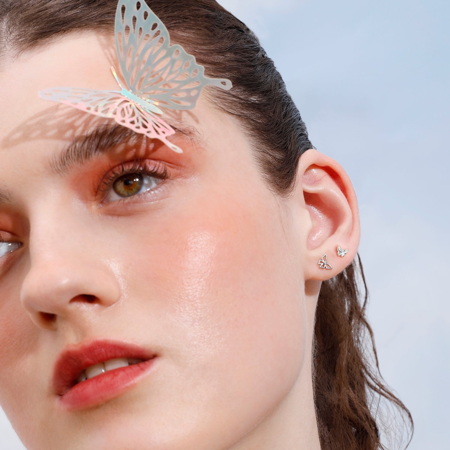 Color:White Gold
Option:Single
Option:Pair