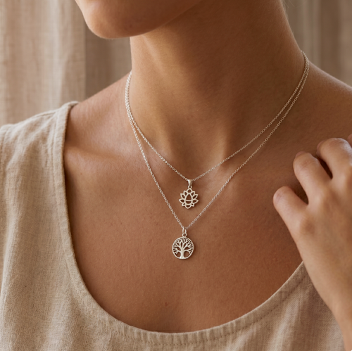 Zen Lotus Necklace