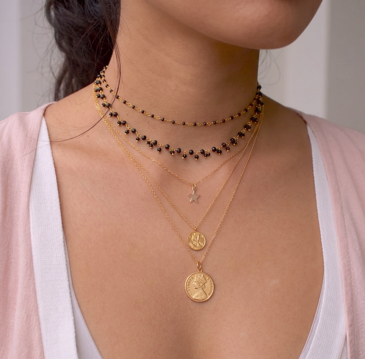 Black Spinel Choker