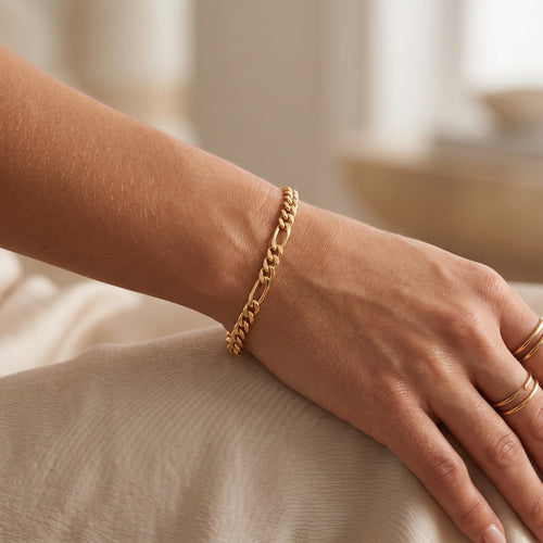 Figaro Statement Chain Bracelet