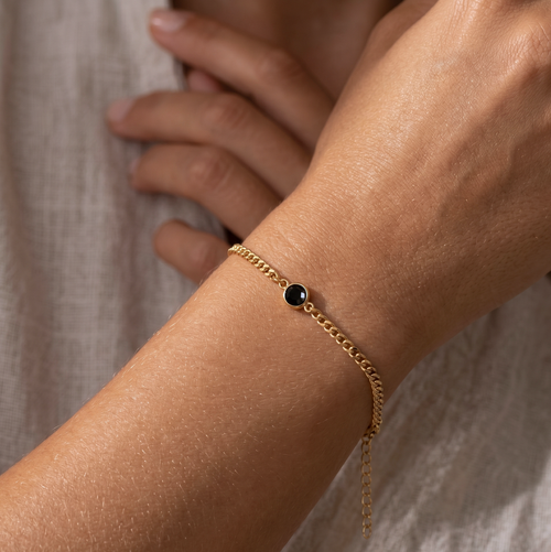 Bordsteinkette Benzelarmband
