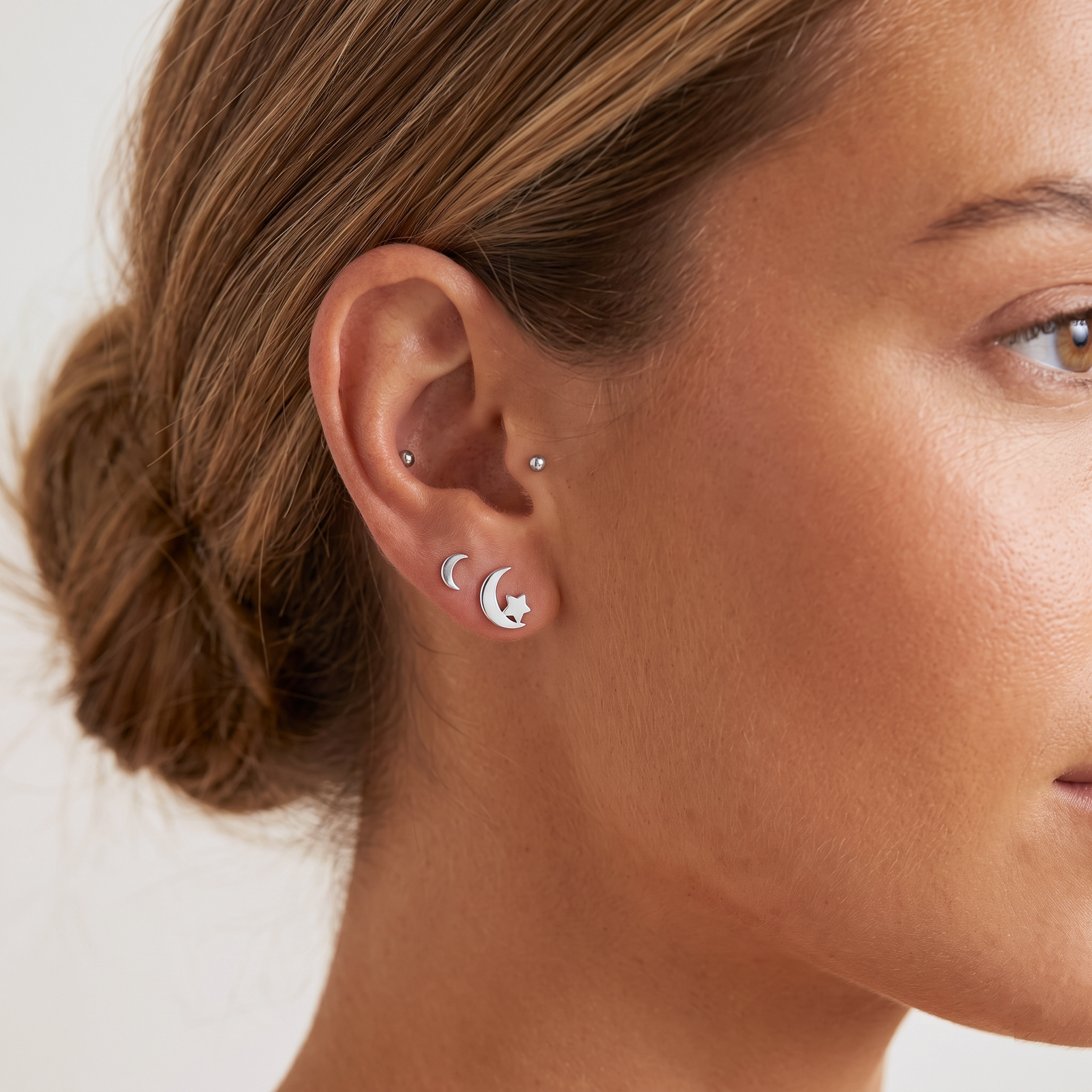 Celestial Stud Earrings