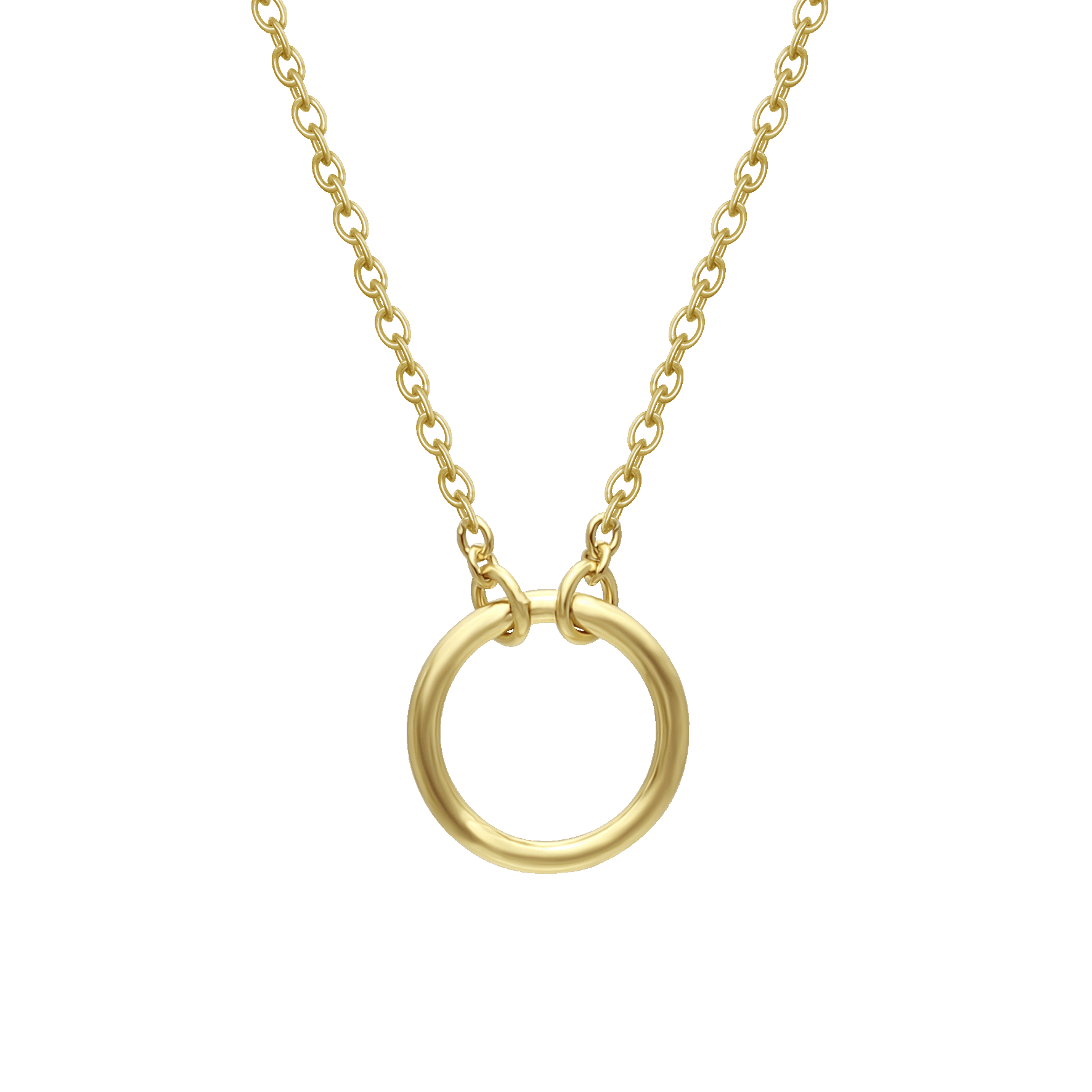 Minimal Circle Necklace – J&CO Jewellery