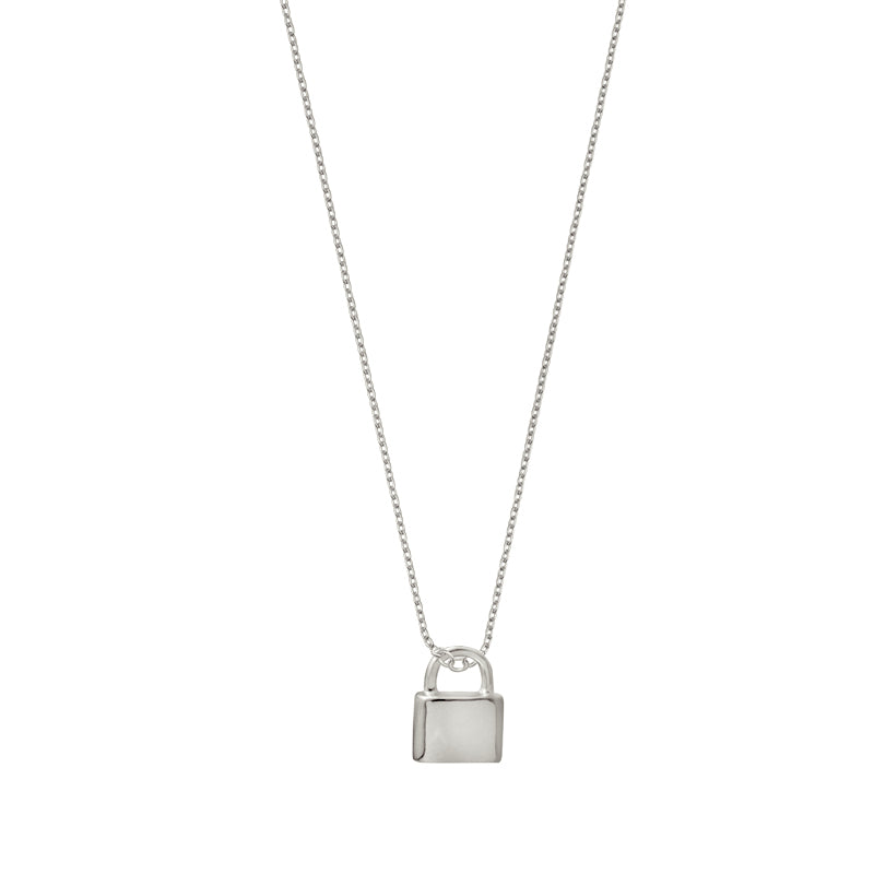 J&CO Jewellery Love Lock Charm Necklace