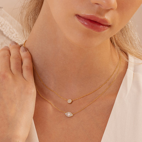 Dazzling Full Circle Necklace