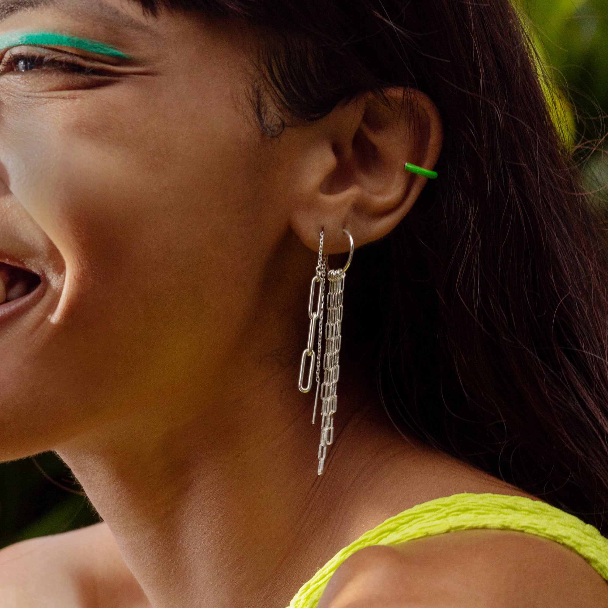 Muse Chain Threader Øreringe