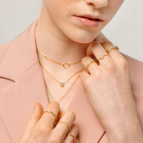 Dazzling Full Circle Necklace