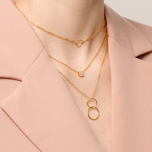 Dazzling Full Circle Necklace
