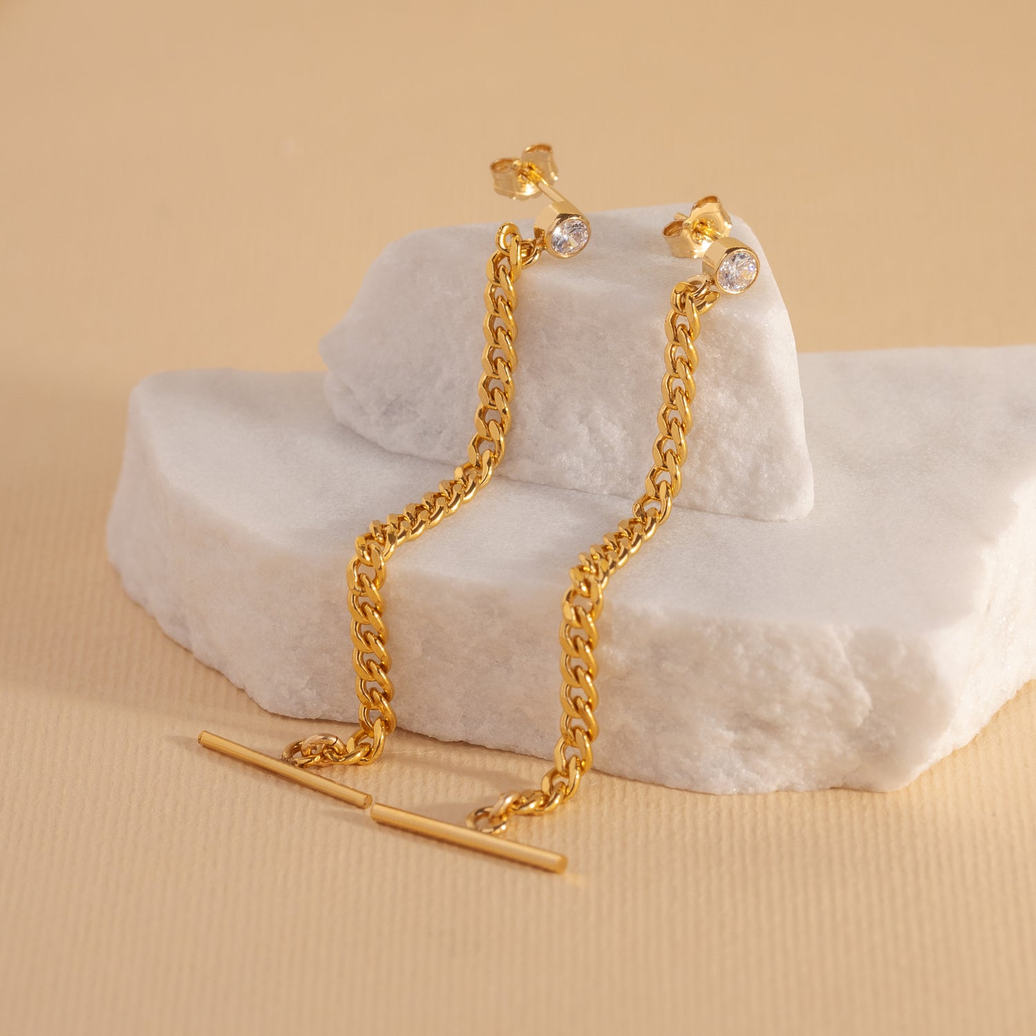 Gigi Supreme Diamond earrings, Opal, Yellow Gold – Gigi Clozeau - Jewelry