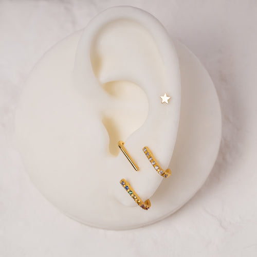 Whisper Bar Suspender Earrings