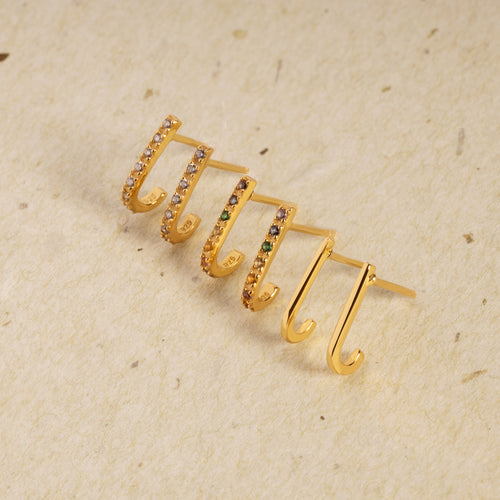 Whisper Bar Suspender Earrings