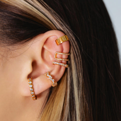 Classic Diamante Ear Cuff