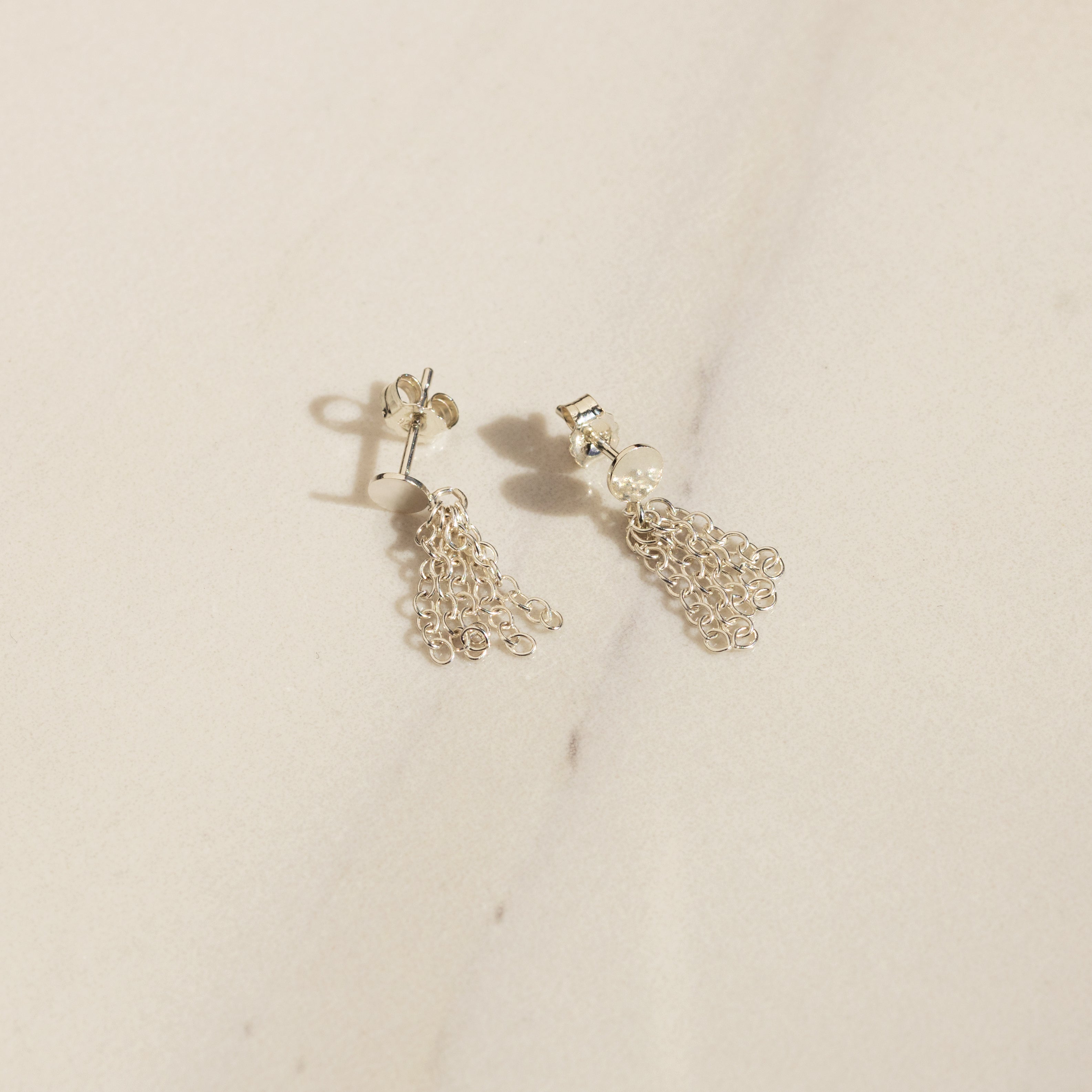 ☆HEI☆ 3chain drop earring HE19SESW032XXFR Little Tassel Drop Earrings – J&CO Jewellery