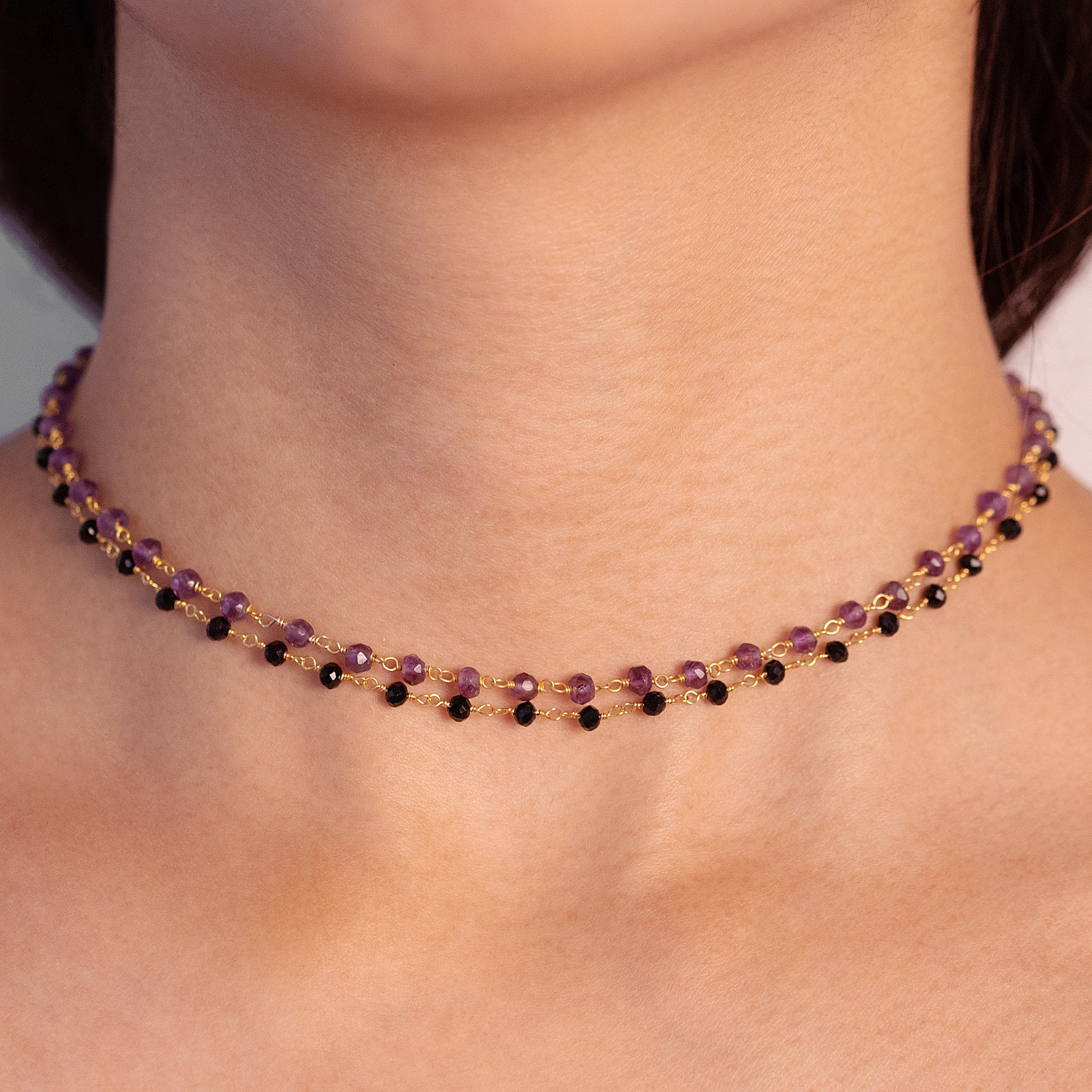 Black Spinel Choker