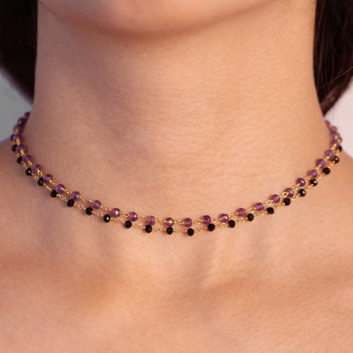 Black Spinel Choker
