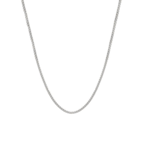 Dainty box chain necklace Clearance