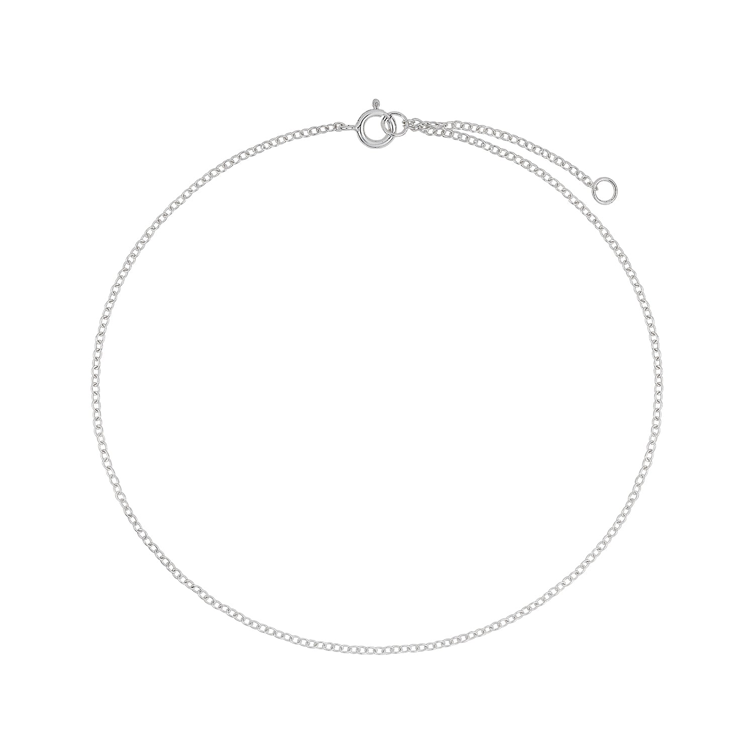 Barely There Chain Anklet Silver – J&CO Jewellery