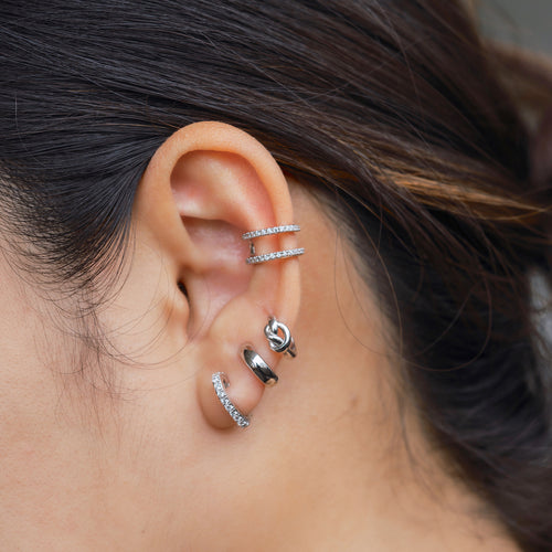Classic Diamante Ear Cuff