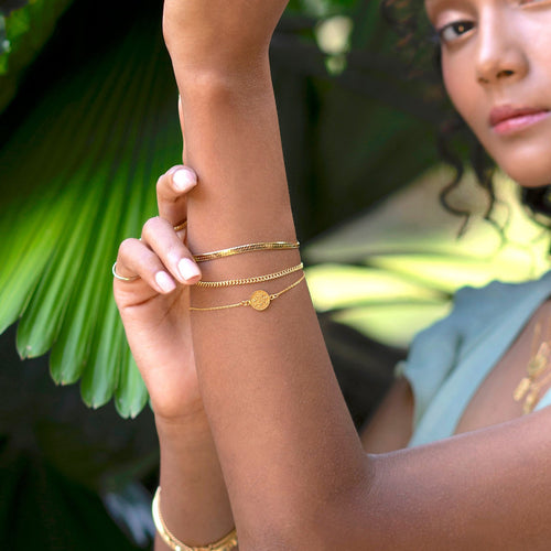 Medallion Coin Bracelet