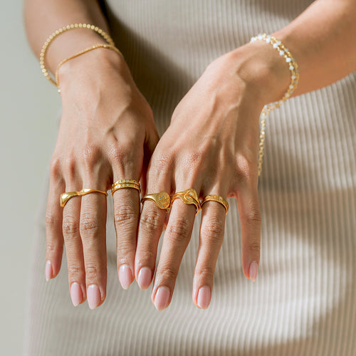 Sunrise Ring Silver