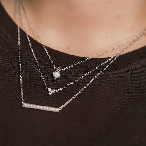 Opal Trinity Necklace