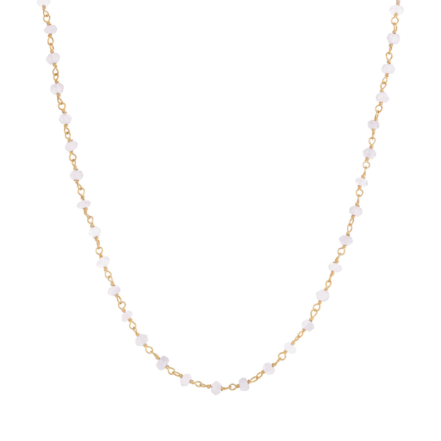 Pink Opal Rosary Choker