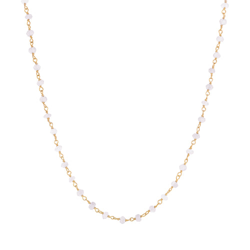 Pink Opal Rosary Choker