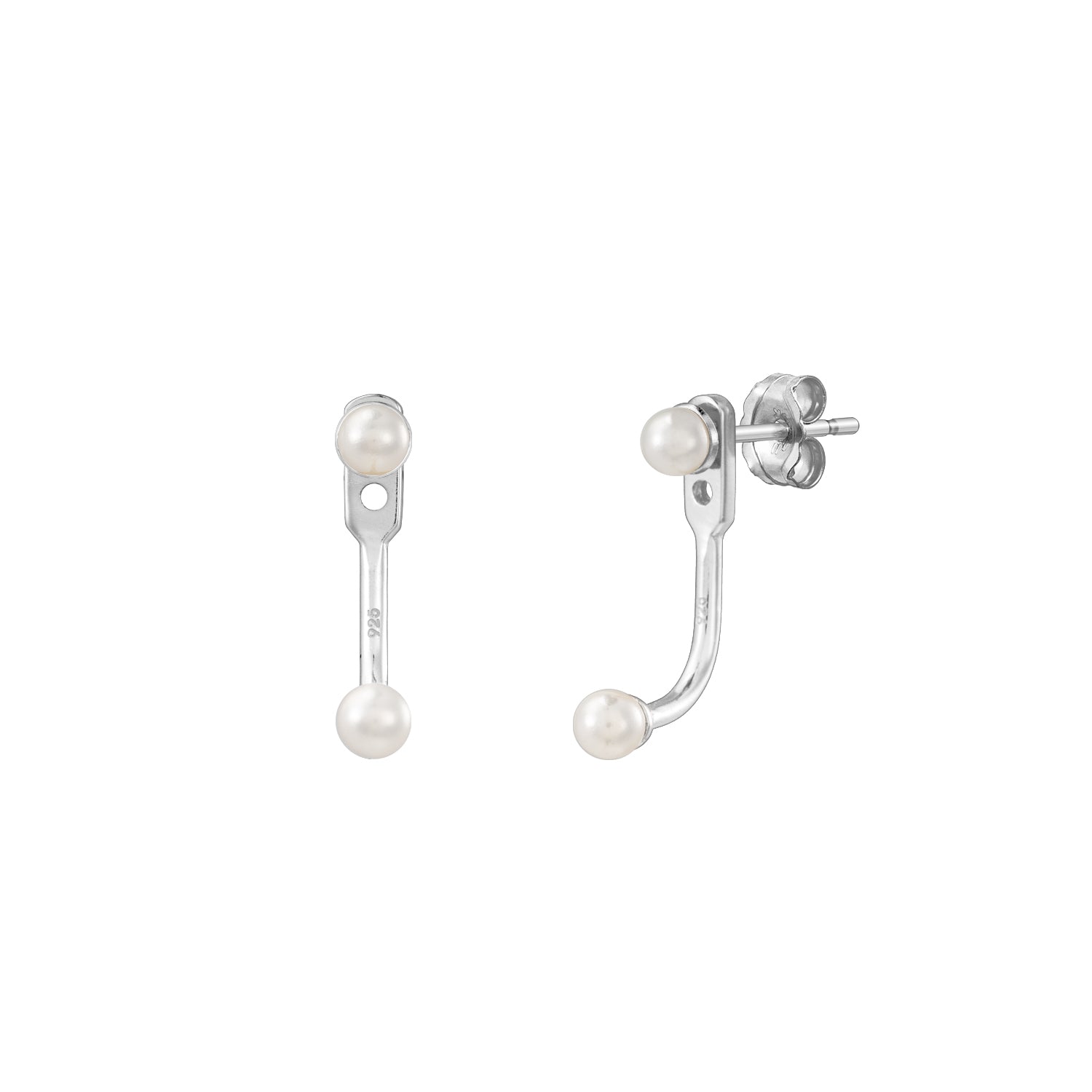 Double ball on sale ear jacket