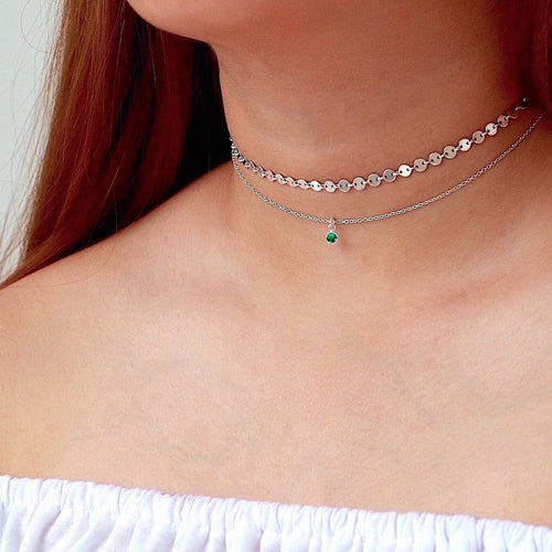 Little Solitaire Choker
