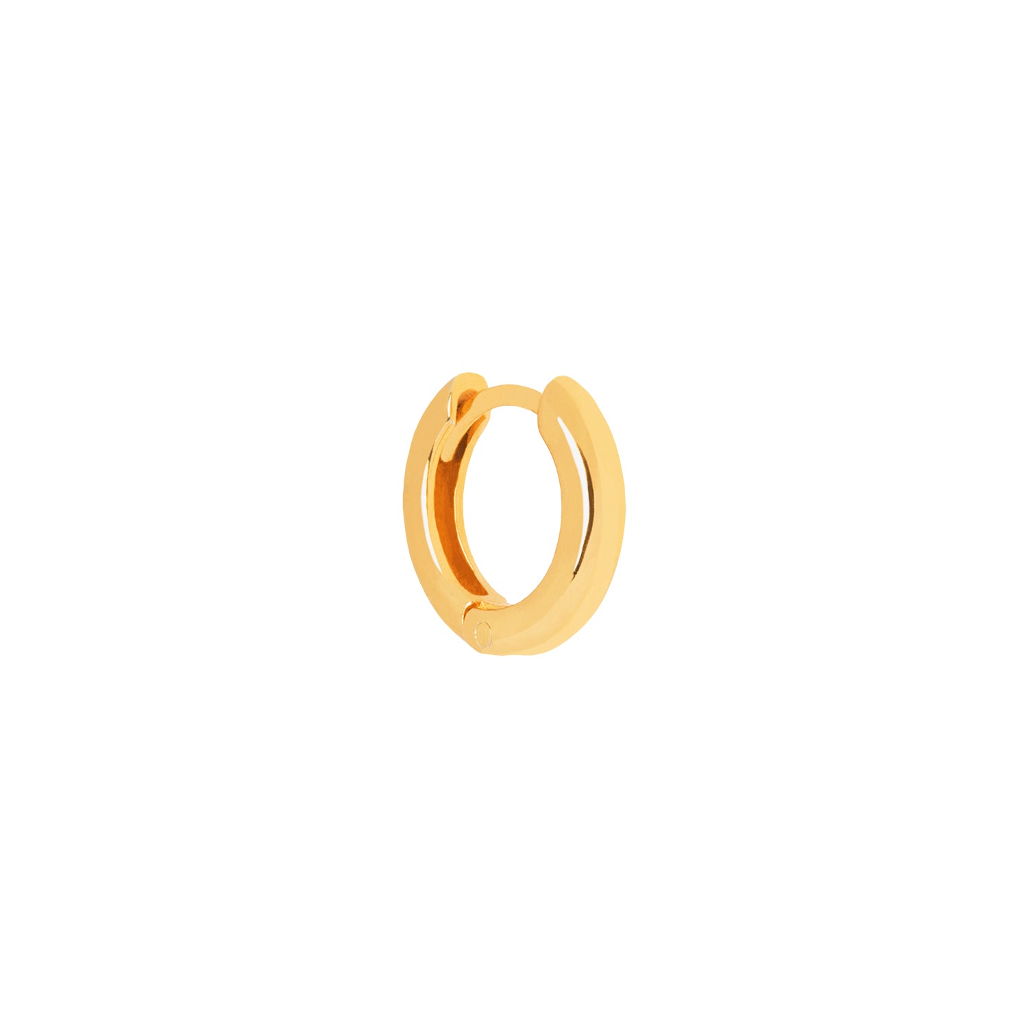 （シングル）Luxe Simple Huggie Hoop