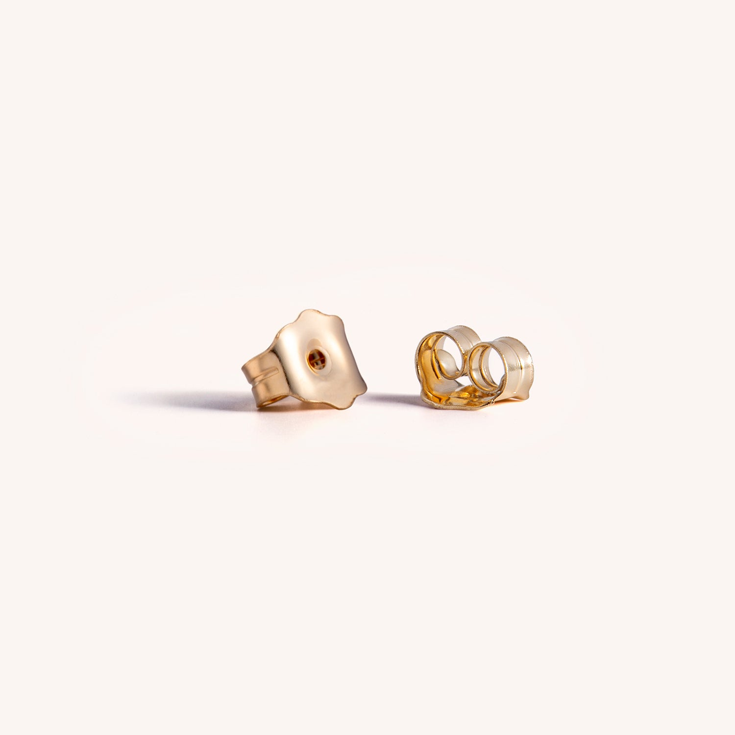 14K Solid Gold Ball Stud Earrings 3mm