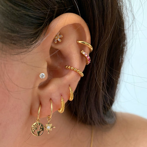 Conch Earrings | Conch Piercing Hoop | Conch Piercing Jewelry | Conch -  Rebel Bod