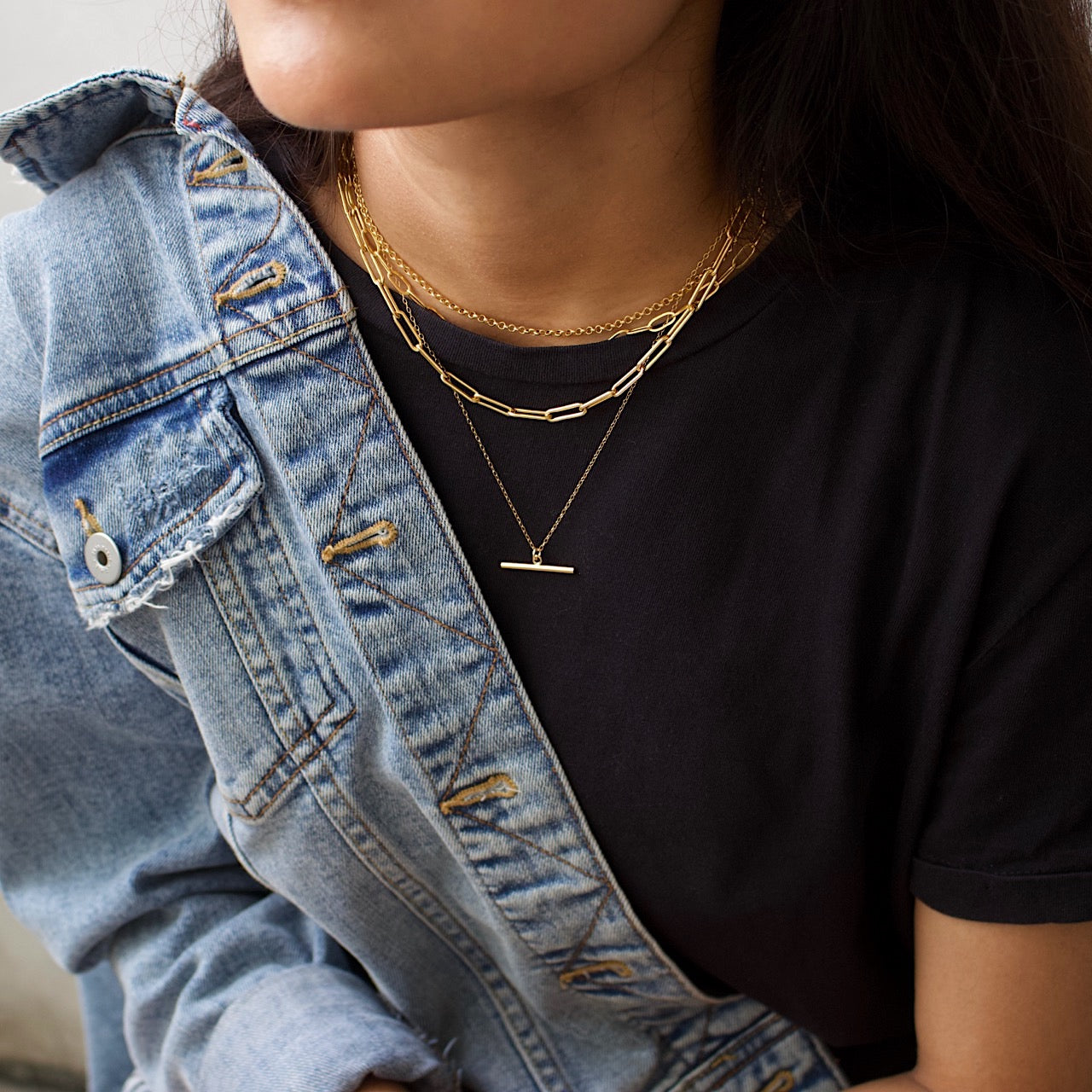 ミューズペーパークリップチェーンネックレス – J&CO Jewellery