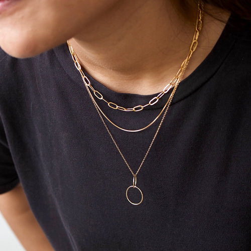 Links of Love Dangle Necklace