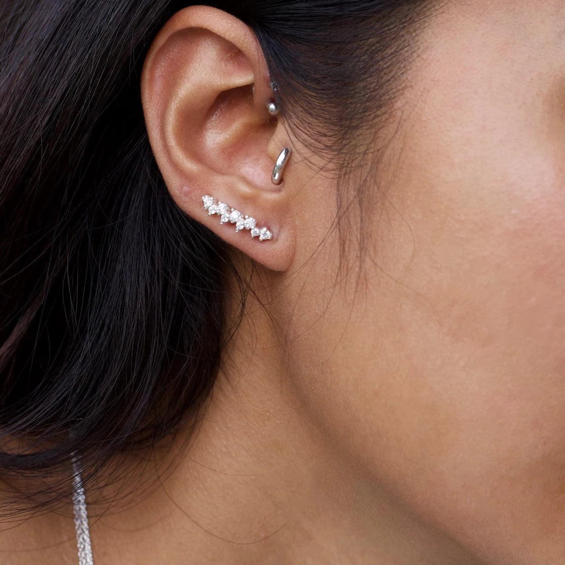 Escalador de orejas con chisporroteo