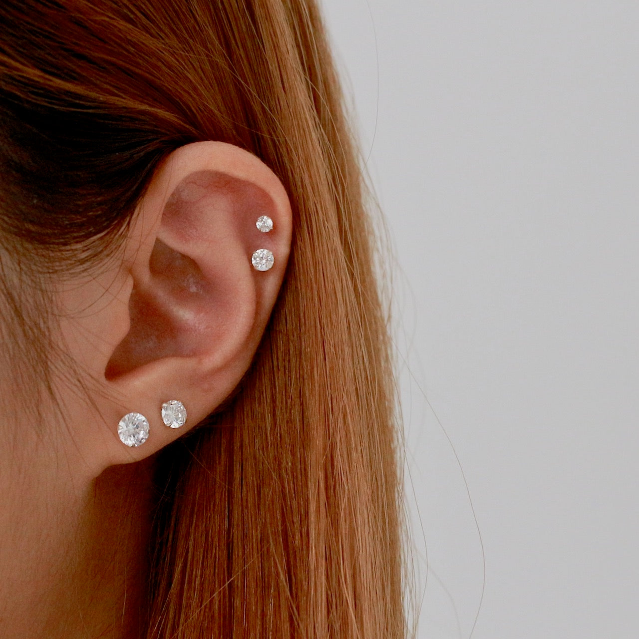 Sparkly CZ Stud Earrings – J&CO Jewellery
